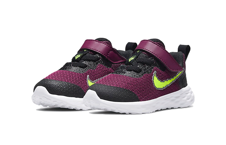 Lookbook (TD) Nike Revolution 6 SE 'Sangria Hitam Volt' DJ1986-607