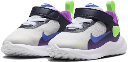 嬰兒 Nike REVOLUTION 7 舒適萬用 抗磨損減震 低筒 學步鞋 白紫色 Lookbook 嬰兒 Nike REVOLUTION 7 舒適萬用 抗磨損減震 低筒 學步鞋 白紫色