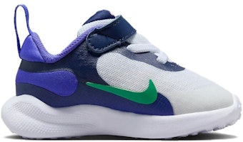 嬰兒 Nike REVOLUTION 7 防踢緩震 低筒 學步鞋 白藍 Order 嬰兒 Nike REVOLUTION 7 防踢緩震 低筒 學步鞋 白藍