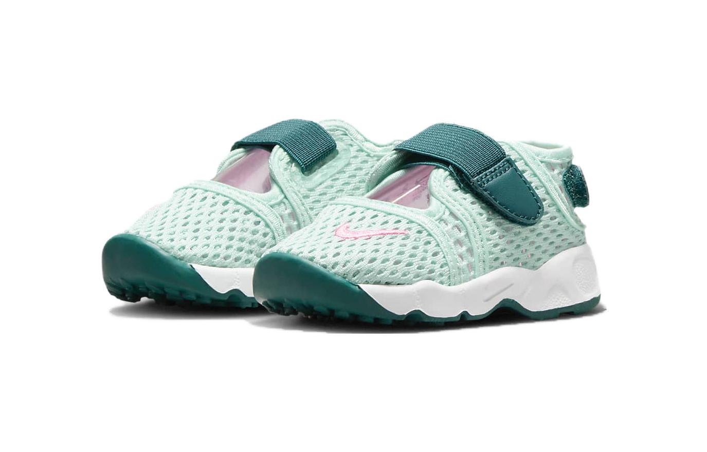 Lookbook 嬰童 Nike Air Rift Lift 2 運動舒適 防滑耐磨 低幫 學步鞋 綠色 日版