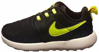 (Toddler) Nike Roshe One Running Shoes Black/Green 749430-032 (Toddler) Nike Roshe One Running Shoes Black/Green 749430-032