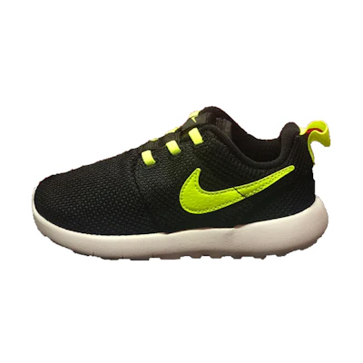 (TD) Nike Roshe One Running Shoes Black/Green