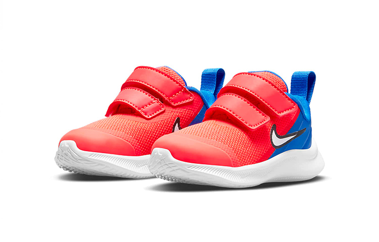 (TD) Nike Sta 3 Running Shoes Red/Blue/White 圖 3