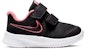 (TD) Nike Star Runner 2 Hitam/Merah Jambu AT1803-002