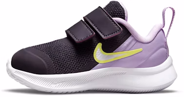 (Toddler) Nike Star Runner 3 'Black Purple' DA2778-500 (Toddler) Nike Star Runner 3 'Black Purple' DA2778-500