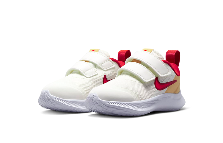 Lookbook (Toddler) Nike Star Runner 3 'Sail Bright Crimson' DA2778-101