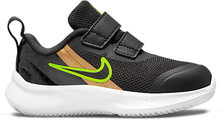 (Toddler) Nike Star Runner 3 RW 'Black Action Green' DJ0722-001 Order (Toddler) Nike Star Runner 3 RW 'Black Action Green' DJ0722-001