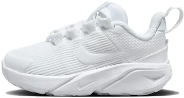 (Toddler) Nike Star Runner 4 'Triple White' DX7616-100 (Toddler) Nike Star Runner 4 'Triple White' DX7616-100