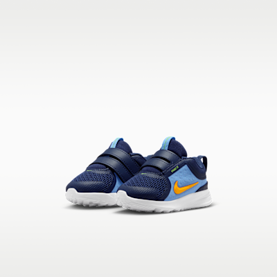 Purchase (TD) Nike Star Runner 5 Midnight Navy/Biru Muda/Lime Blast/Oranye Laser HF7006-403
