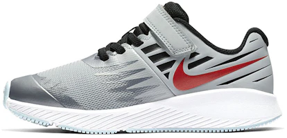 (Preschool) Nike Star Runner SD 'Gray Black Red' BQ8843-001 (Preschool) Nike Star Runner SD 'Gray Black Red' BQ8843-001