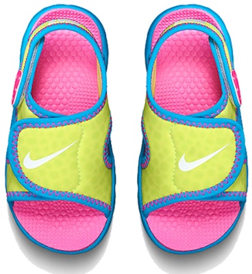 (TD) Nike Sunray Adjust 4 Kuning/Merah Jambu 386521-700 Lookbook (TD) Nike Sunray Adjust 4 Kuning/Merah Jambu 386521-700