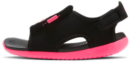 (Toddler) Nike Sunray Adjust 5 V2 'Black Racer Pink' DB9566-002 (Toddler) Nike Sunray Adjust 5 V2 'Black Racer Pink' DB9566-002
