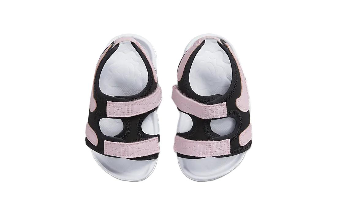 Lookbook (TD) Nike Sunray Adjust 6 'hitam dan merah muda' DR5709-001