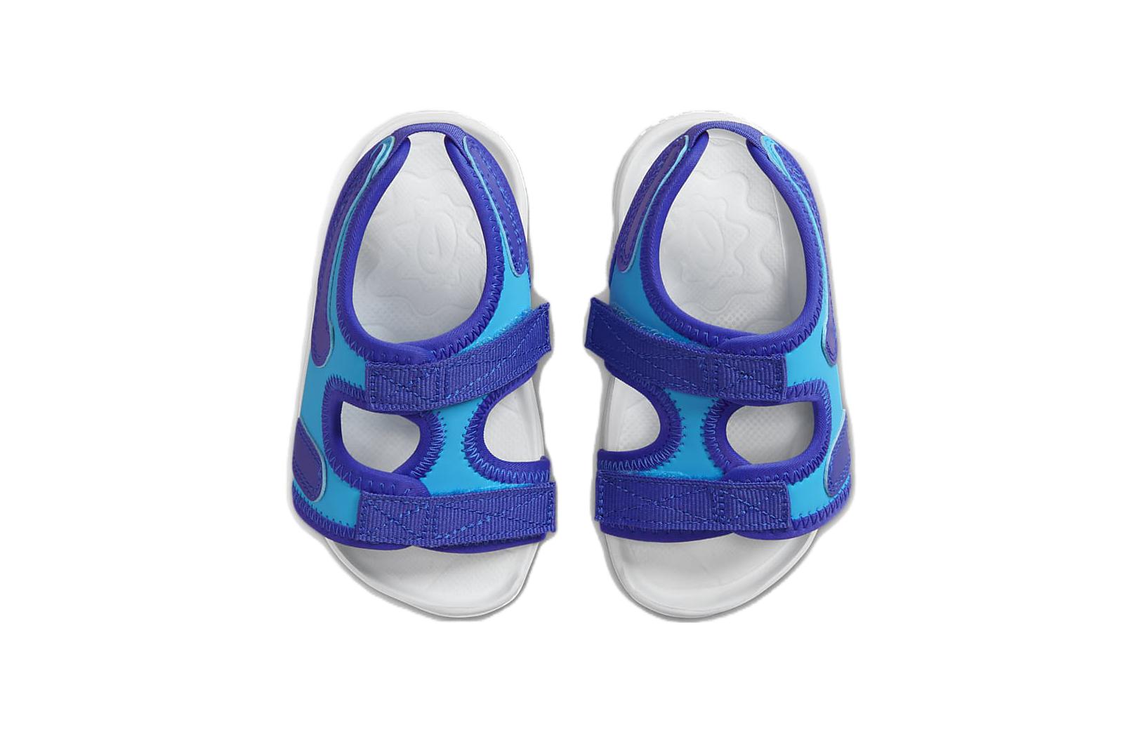 Lookbook (TD) Sandales Nike Sunray Adjust 6 ''Bleu Blanc''. DR5709-400