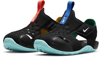 (TD) Nike Sunray Protect 2 'Hitam Hijau Tropis Terang' DM0973-013 Lookbook (TD) Nike Sunray Protect 2 'Hitam Hijau Tropis Terang' DM0973-013