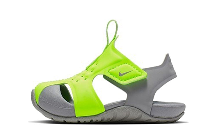 Buy (TD) Sandalias Nike Sunray Protect 2 Verde/Gris 943827-701