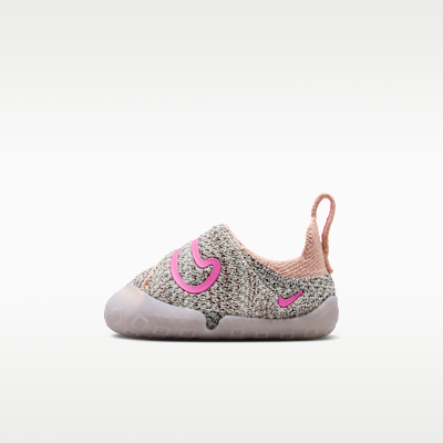 (Toddler) Nike Swoosh 1 Sail/Light Chocolate/Steam/Pink Glow FB3244-104