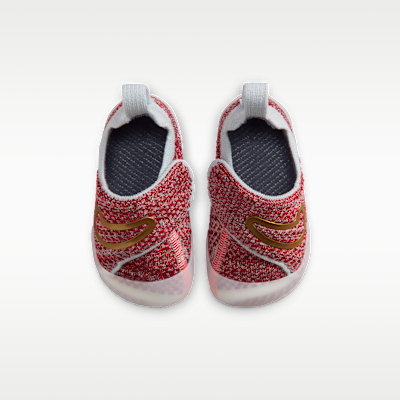 Shop (TD) 耐克 Swoosh 1 米白/深红/浅红/金属金 FB3244-102