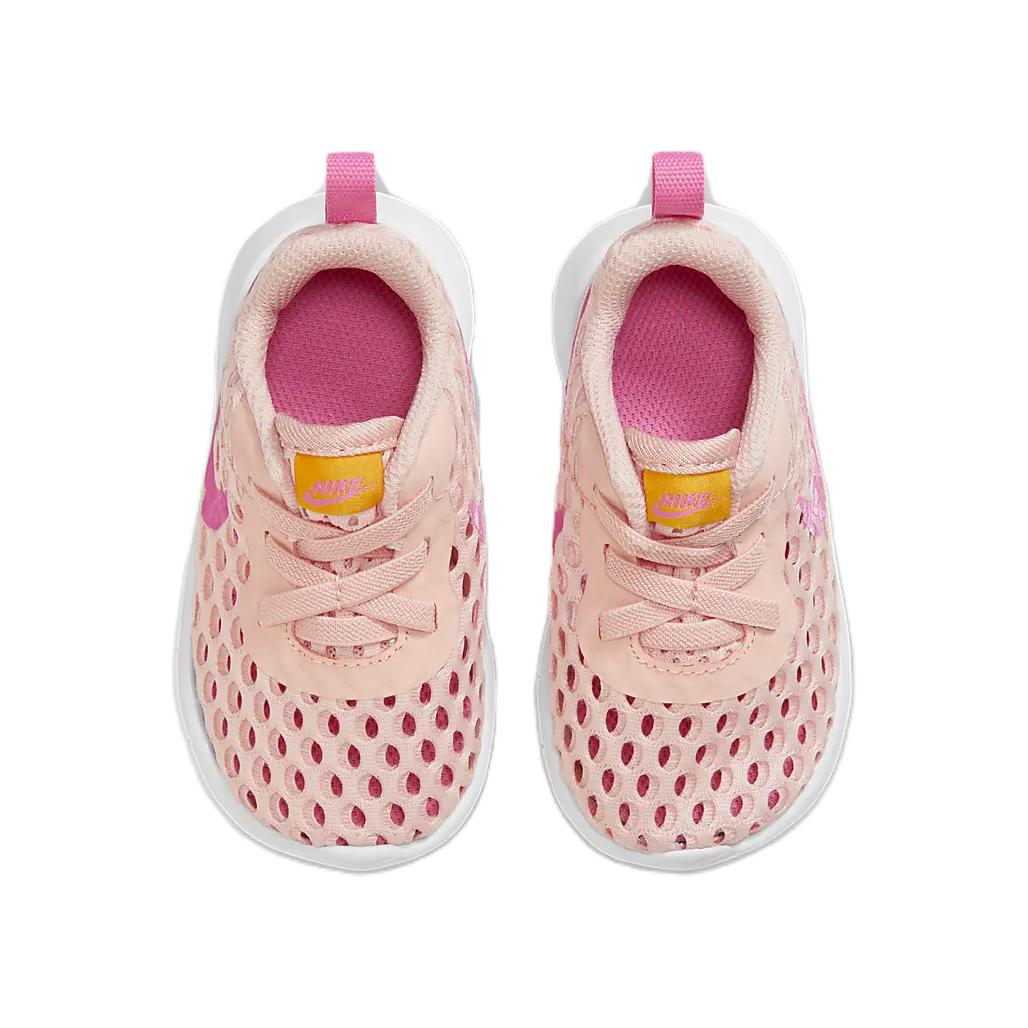 Shop 嬰童 Nike Tanjun 時尚透氣 防滑減震 低幫 學步鞋 橙紫紅色