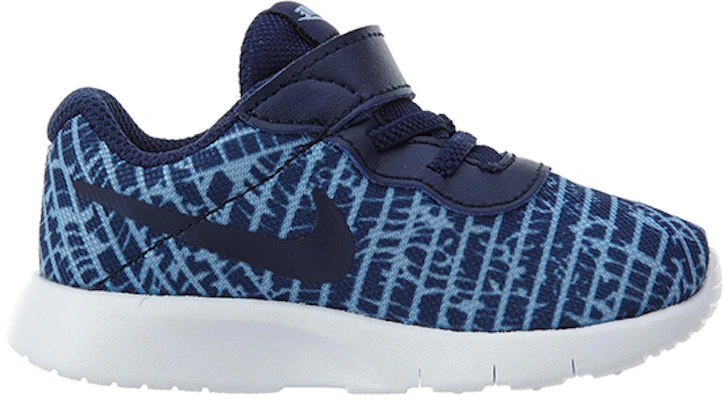 TD嬰童 Nike Tanjun Print 低幫跑步鞋 藍色 Order TD嬰童 Nike Tanjun Print 低幫跑步鞋 藍色