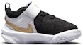 Order (TD) Nike Team Hustle D10 'Hitam Putih Emas Metalik' CW6737-002