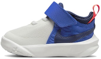 (Toddler) Nike Team Hustle D10 'White Game Royal' CW6737-103 (Toddler) Nike Team Hustle D10 'White Game Royal' CW6737-103