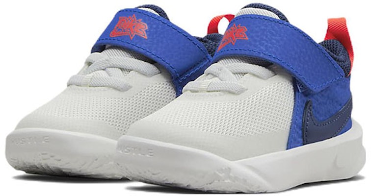 (TD) Nike Team Hustle D10 'Blanco Game Royal' CW6737-103 Lookbook (TD) Nike Team Hustle D10 'Blanco Game Royal' CW6737-103