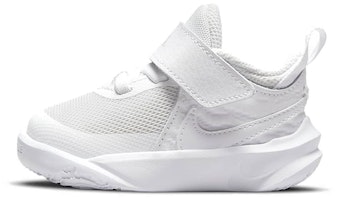 (Toddler) Nike Team Hustle D10 'White Photon Dust' CW6737-101 (Toddler) Nike Team Hustle D10 'White Photon Dust' CW6737-101