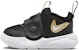 (Toddler) Nike Team Hustle D11 'Black Metallic Gold' DV8995-004