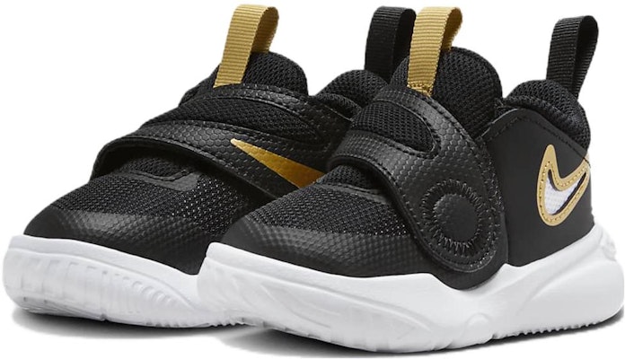 (Toddler) Nike Team Hustle D11 'Black Metallic Gold' DV8995-004 Lookbook (Toddler) Nike Team Hustle D11 'Black Metallic Gold' DV8995-004