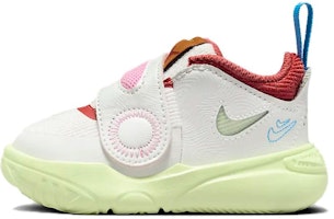 (Toddler) Nike Team Hustle D11 'Summit White Barely Volt' FJ1394-100 (Toddler) Nike Team Hustle D11 'Summit White Barely Volt' FJ1394-100