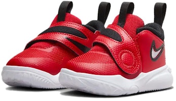 嬰童 Nike Team Hustle 防滑耐磨 低帮 學步鞋 紅黑 Lookbook 嬰童 Nike Team Hustle 防滑耐磨 低帮 學步鞋 紅黑