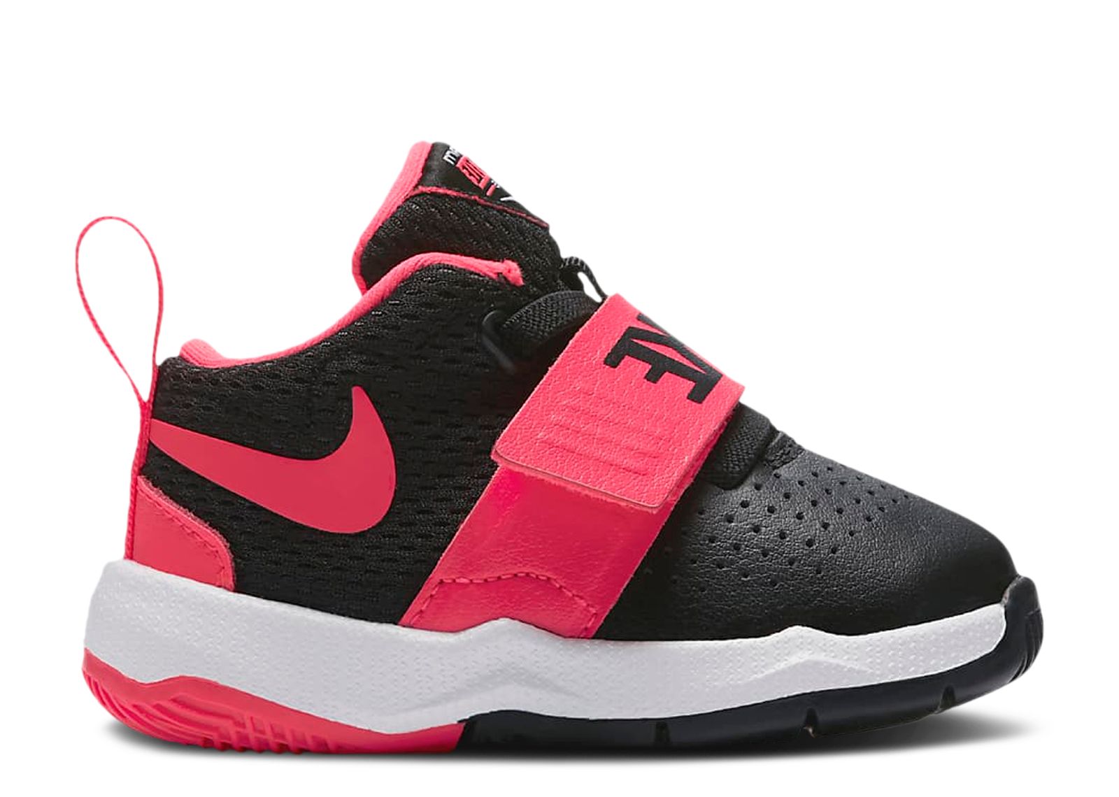 (Toddler) Nike Team Hustle D8 'Black Racer Pink' 881943-002