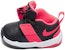 (Toddler) Nike Team Hustle D8 'Black Racer Pink' 881943-002