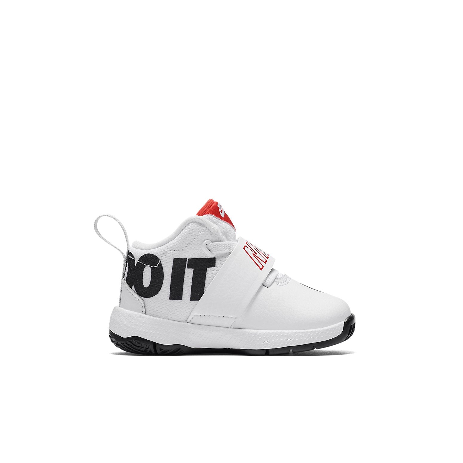 Order (TD) Nike Team Hustle D8 'Just Do It - Putih Hitam' AQ9978-100