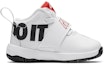 Order (Toddler) Nike Team Hustle D8 'Just Do It - White Black' AQ9978-100