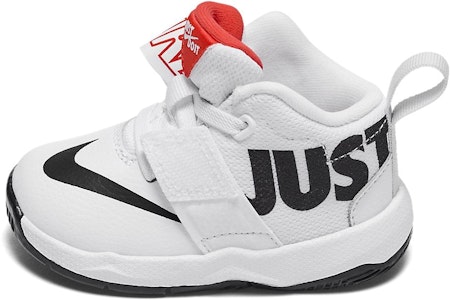 (TD) Nike Team Hustle D8 'Just Do It - Putih Hitam' AQ9978-100 Lookbook (TD) Nike Team Hustle D8 'Just Do It - Putih Hitam' AQ9978-100