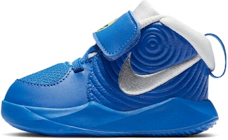 (Toddler) Nike Team Hustle D9 'Game Royal Metallic Silver' AQ4226-404 (Toddler) Nike Team Hustle D9 'Game Royal Metallic Silver' AQ4226-404