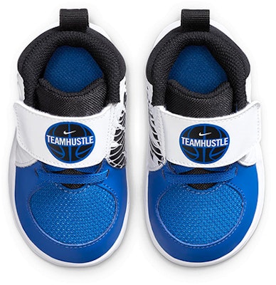 嬰童 Nike Team Hustle D 9 低筒 籃球鞋 藍白黑 Shop 嬰童 Nike Team Hustle D 9 低筒 籃球鞋 藍白黑