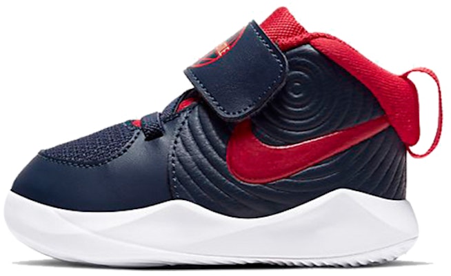 【TD幼童】Nike Team Hustle D 9 魔鬼氈 耐磨中筒籃球鞋 藍紅 Buy 【TD幼童】Nike Team Hustle D 9 魔鬼氈 耐磨中筒籃球鞋 藍紅