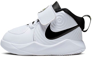 (Toddler) Nike Team Hustle D 9 White AQ4226-100 (Toddler) Nike Team Hustle D 9 White AQ4226-100