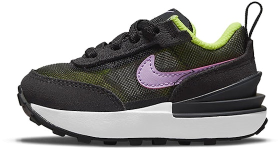 【TD幼兒】Nike Waffle One 輕便透氣 低筒運動鞋 黑綠紫 Buy 【TD幼兒】Nike Waffle One 輕便透氣 低筒運動鞋 黑綠紫