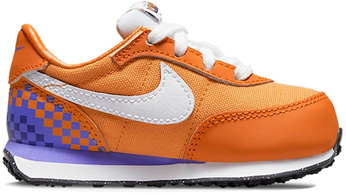 (Toddler) Nike Waffle Trainer 2 SE 'Kumquat Court Purple' DJ8047-800 Order (Toddler) Nike Waffle Trainer 2 SE 'Kumquat Court Purple' DJ8047-800