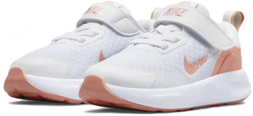 (TD) 耐克全天候 '白橙' 运动鞋 DO9379-100 Lookbook (TD) 耐克全天候 '白橙' 运动鞋 DO9379-100