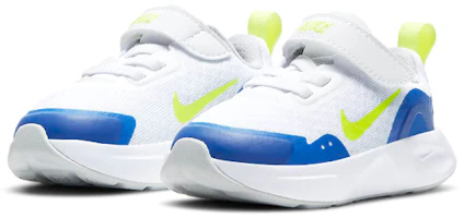 Lookbook (幼童)Nike Wearallday '白色/電光黃/皇家藍' CJ3818-104