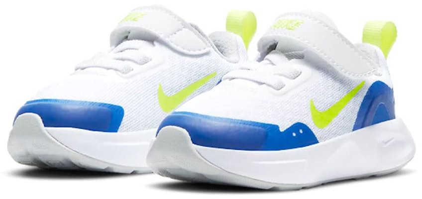 (幼童)Nike Wearallday '白色/電光黃/皇家藍' CJ3818-104 Lookbook (幼童)Nike Wearallday '白色/電光黃/皇家藍' CJ3818-104