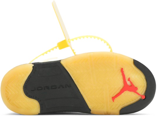 (幼童) Off-White x Air Jordan 5 Retro SP 'Sail' CV4828-100 Shop (幼童) Off-White x Air Jordan 5 Retro SP 'Sail' CV4828-100