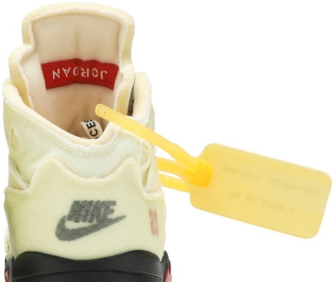 (Toddler) Off-White x Air Jordan 5 Retro SP 'Sail' CV4828-100 Sizing (Toddler) Off-White x Air Jordan 5 Retro SP 'Sail' CV4828-100
