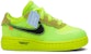 (Anak Kecil) Off-White x Nike Air Force 1 Low 'Volt' BV0853-700