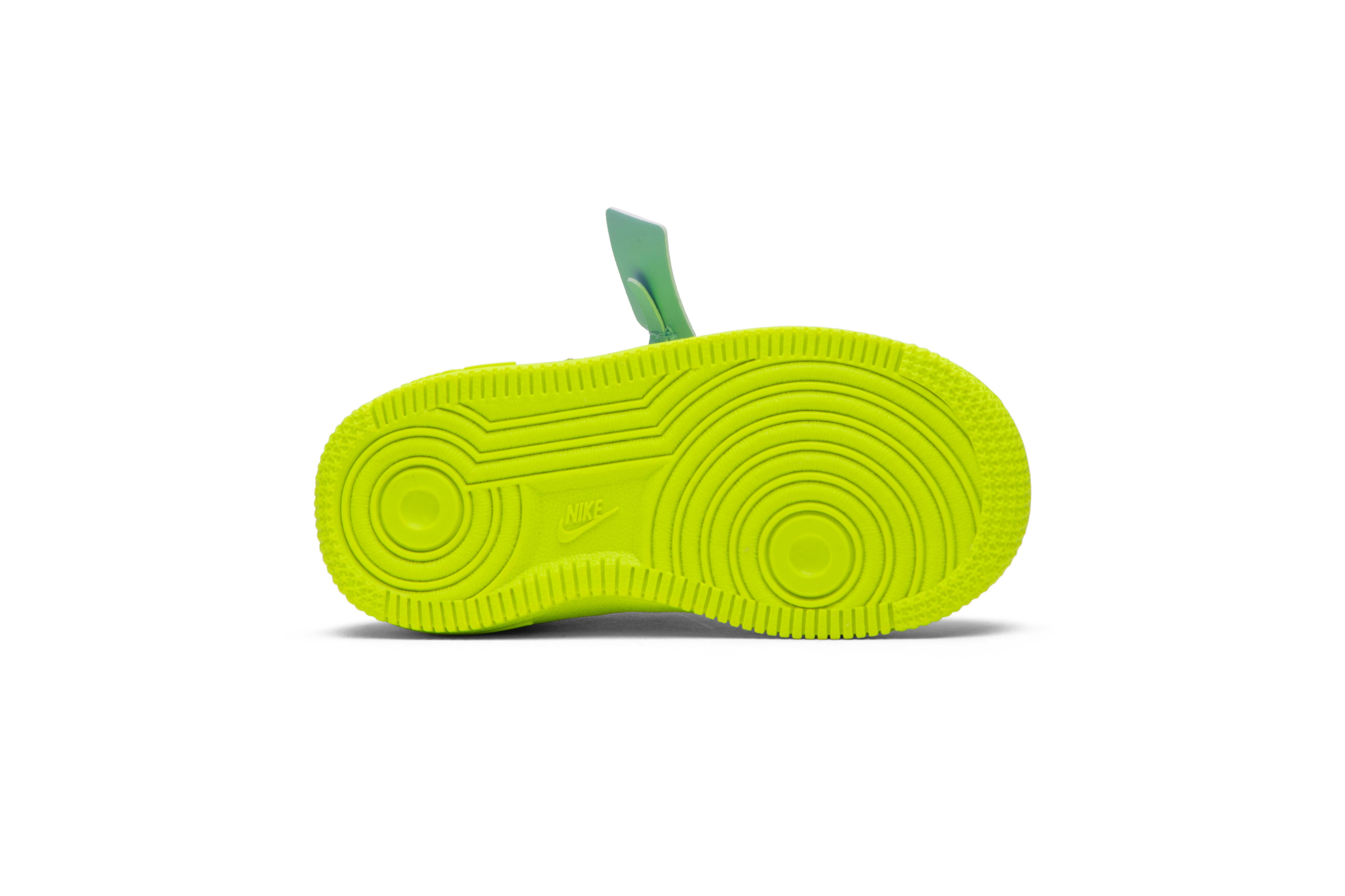 Shop (TD) 오프화이트 x 나이키 에어 포스 1 로우 '볼트' BV0853-700